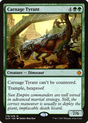 Carnage Tyrant [Ixalan], MTG Single - Gamers Grove