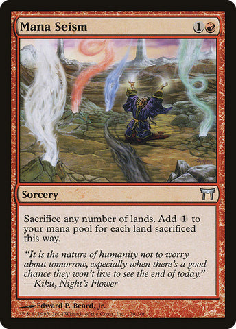 Mana Seism [Champions of Kamigawa], MTG Single - Gamers Grove