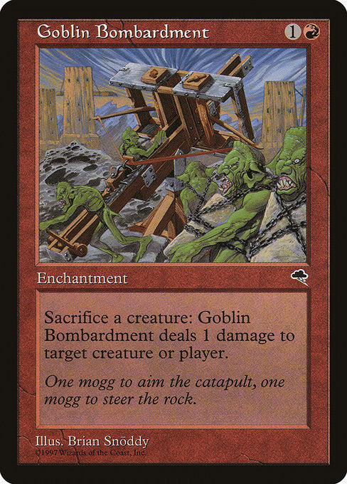 Goblin Bombardment [Tempest], MTG Single - Gamers Grove