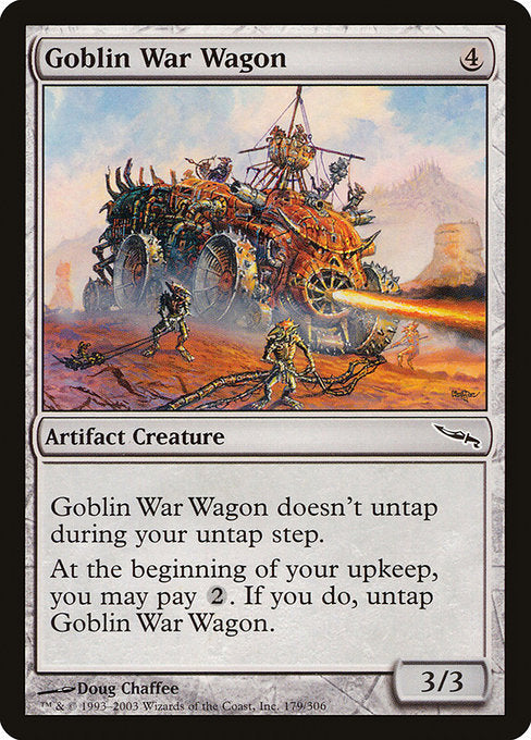 Goblin War Wagon [Mirrodin], MTG Single - Gamers Grove