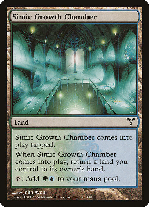 Simic Growth Chamber [Dissension], MTG Single - Gamers Grove