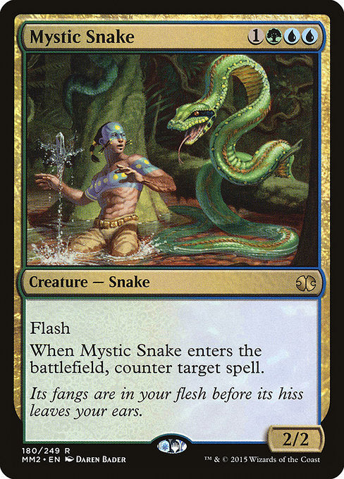 Mystic Snake [Modern Masters 2015], MTG Single - Gamers Grove