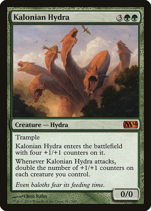 Kalonian Hydra [Magic 2014], MTG Single - Gamers Grove