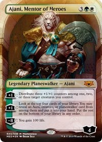 Ajani, Mentor of Heroes [Mythic Edition: Ravnica Allegiance]
