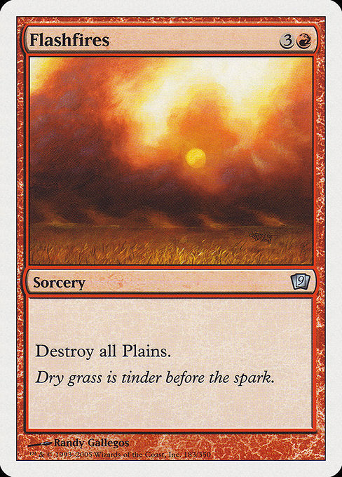 Flashfires [Ninth Edition], MTG Single - Gamers Grove