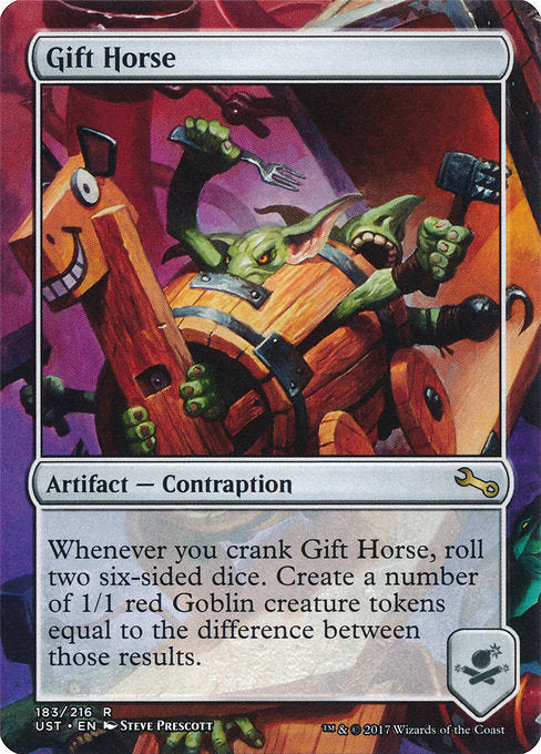 Gift Horse [Unstable], MTG Single - Gamers Grove