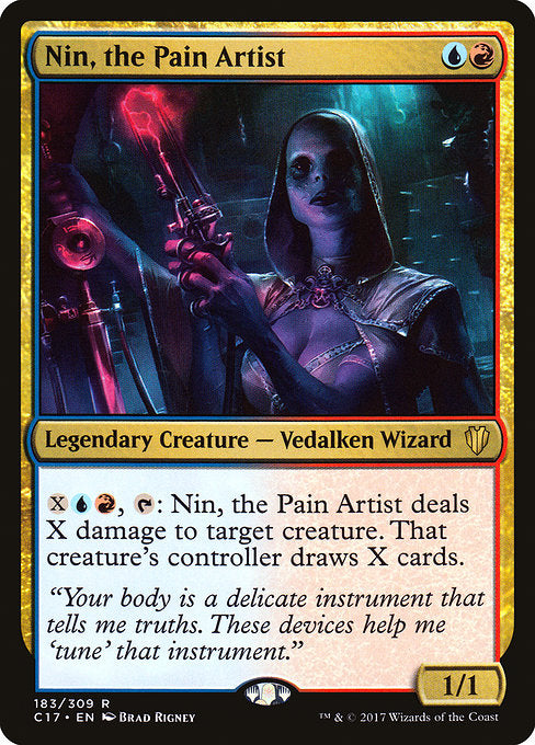 Nin, the Pain Artist [Commander 2017], MTG Single - Gamers Grove