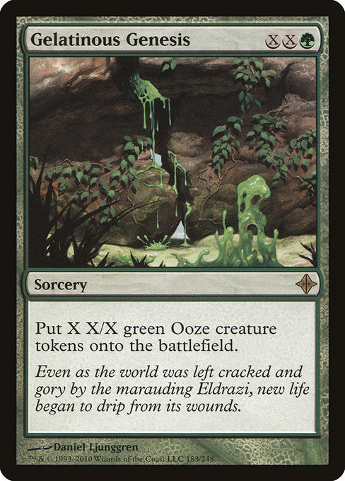 Gelatinous Genesis [Rise of the Eldrazi], MTG Single - Gamers Grove