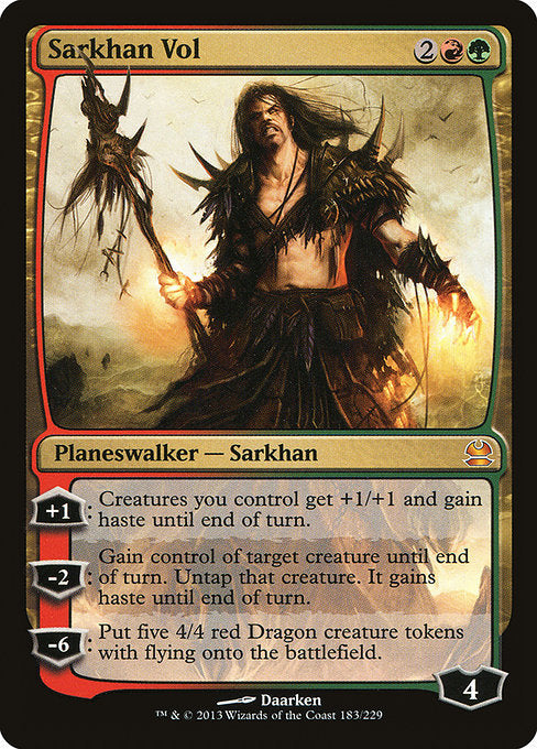 Sarkhan Vol [Modern Masters], MTG Single - Gamers Grove