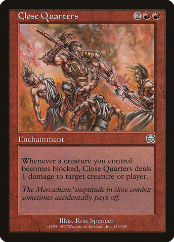 Close Quarters [Mercadian Masques], MTG Single - Gamers Grove