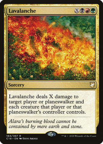 Lavalanche [Commander 2018]