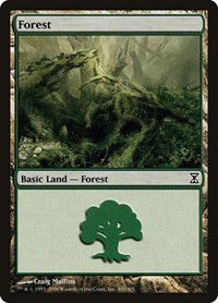 Forest [Time Spiral], MTG Single - Gamers Grove