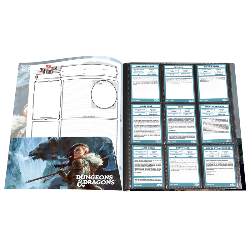 Ultra Pro: Class Folio with Stickers - D&D Barbarian