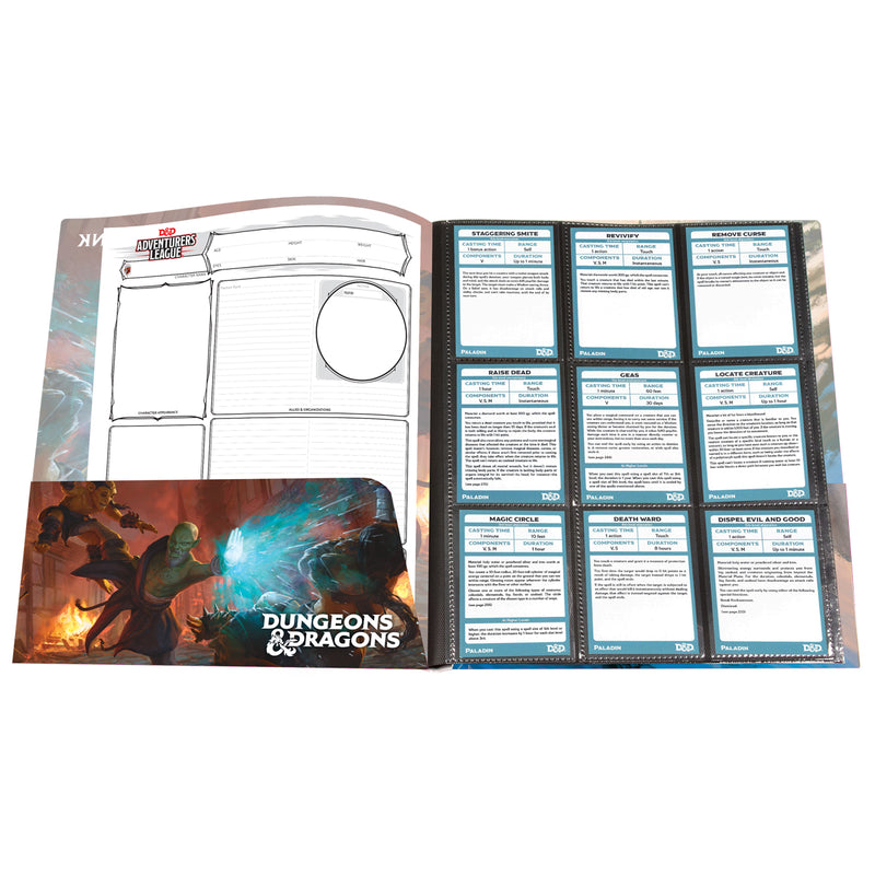 Ultra Pro: Class Folio with Stickers - D&D Monk