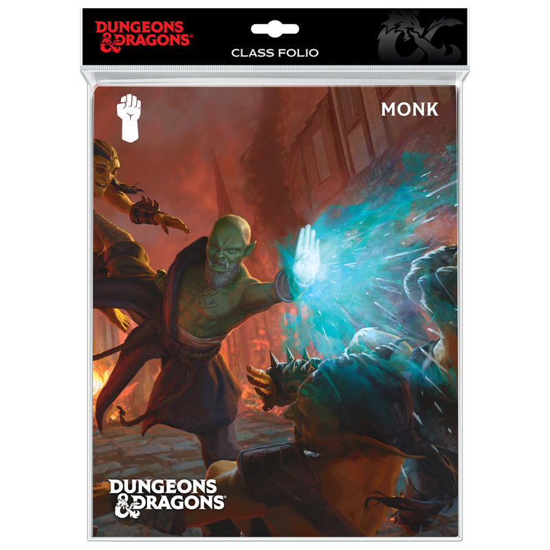 Ultra Pro: Class Folio with Stickers - D&D Monk