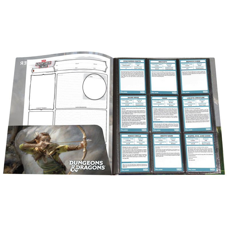 Ultra Pro: Class Folio with Stickers - D&D Paladin