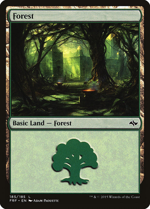 Forest [Fate Reforged], MTG Single - Gamers Grove