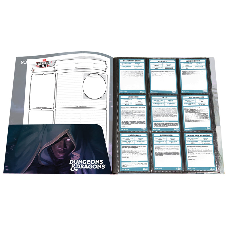 Ultra Pro: Class Folio with Stickers - D&D Warlock