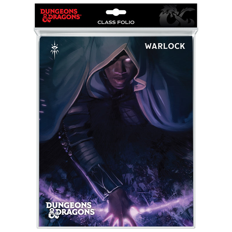 Ultra Pro: Class Folio with Stickers - D&D Warlock