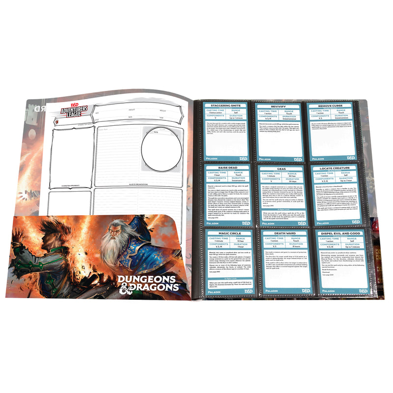 Ultra Pro: Class Folio with Stickers - D&D Wizard