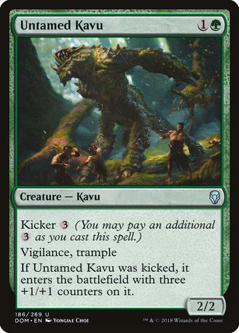 Untamed Kavu [Dominaria], MTG Single - Gamers Grove