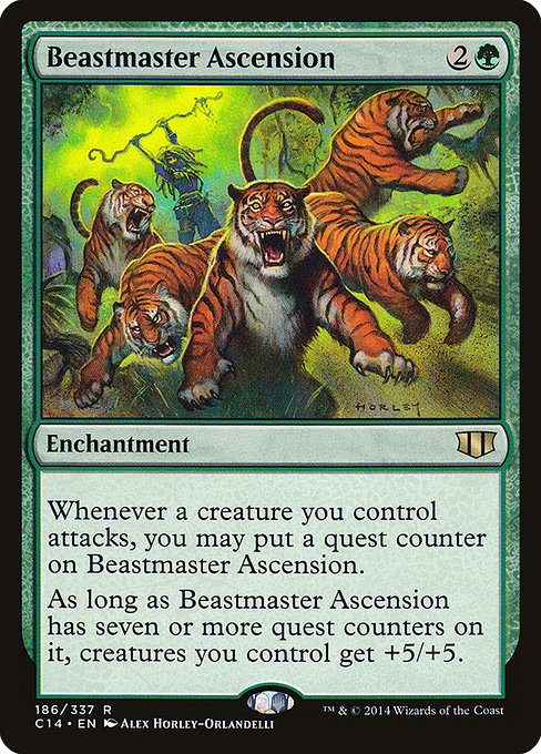 Beastmaster Ascension [Commander 2014], MTG Single - Gamers Grove