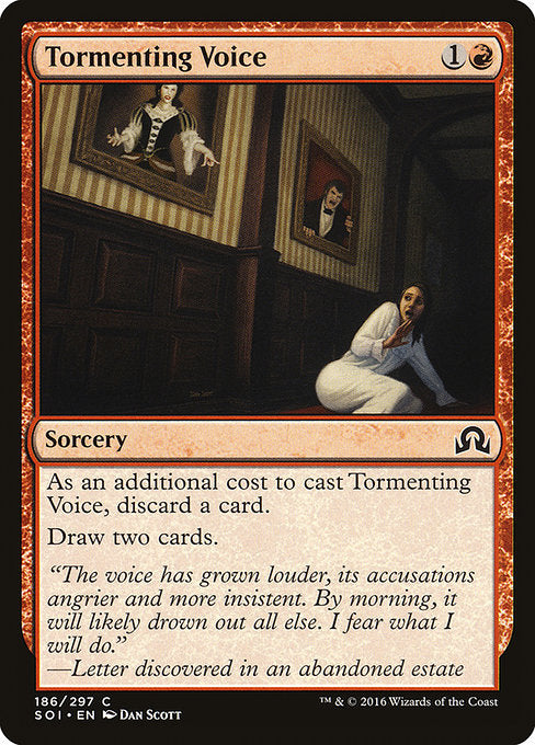 Tormenting Voice [Shadows over Innistrad], MTG Single - Gamers Grove