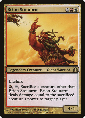 Brion Stoutarm [Commander 2011], MTG Single - Gamers Grove