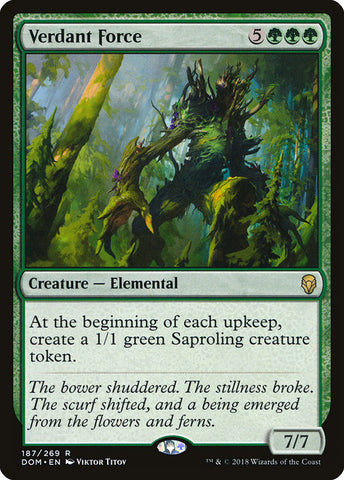 Verdant Force [Dominaria], MTG Single - Gamers Grove
