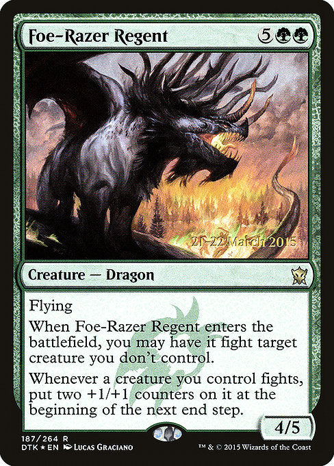 Foe-Razer Regent [Dragons of Tarkir Promos], MTG Single - Gamers Grove