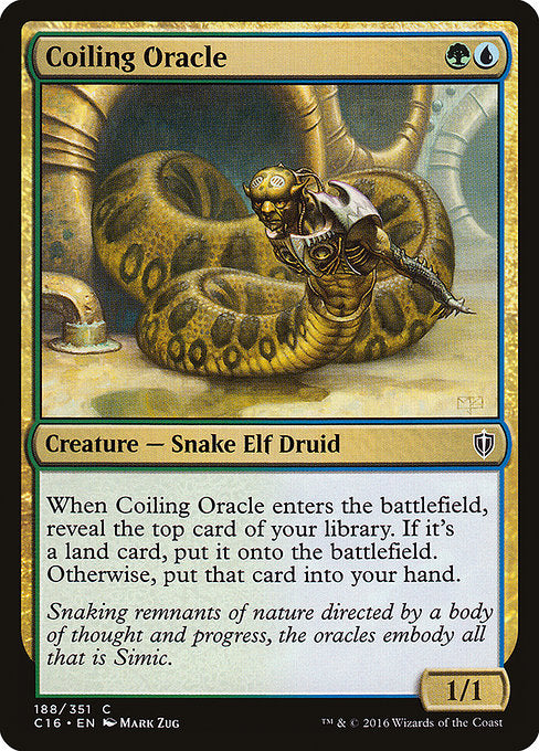 Coiling Oracle [Commander 2016], MTG Single - Gamers Grove