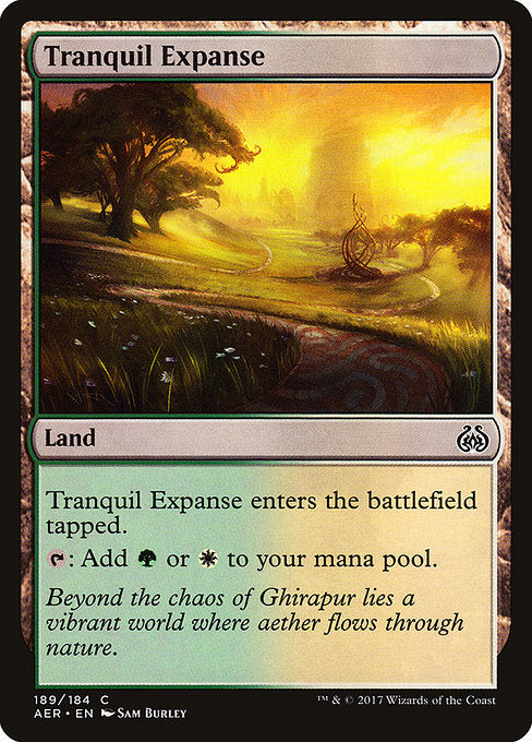 Tranquil Expanse [Aether Revolt], MTG Single - Gamers Grove