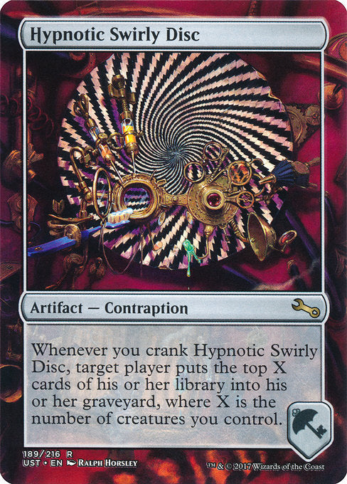 Hypnotic Swirly Disc [Unstable], MTG Single - Gamers Grove