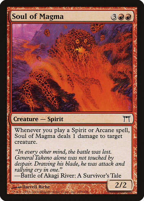 Soul of Magma [Champions of Kamigawa], MTG Single - Gamers Grove