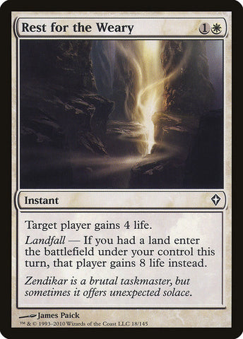 Rest for the Weary [Worldwake]