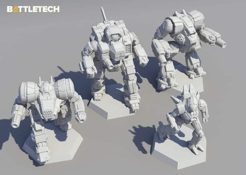 BattleTech: Miniature Force Pack - Inner Sphere Support Lance