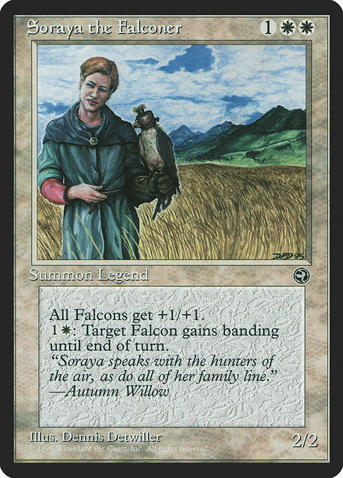 Soraya the Falconer [Homelands], MTG Single - Gamers Grove