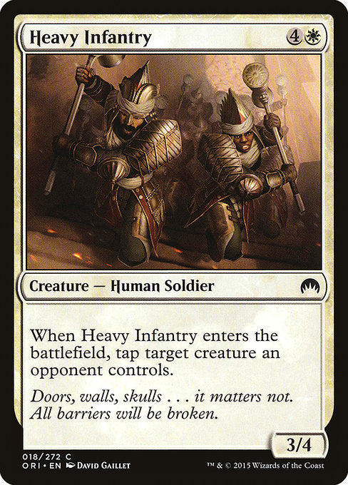 Heavy Infantry [Magic Origins], MTG Single - Gamers Grove