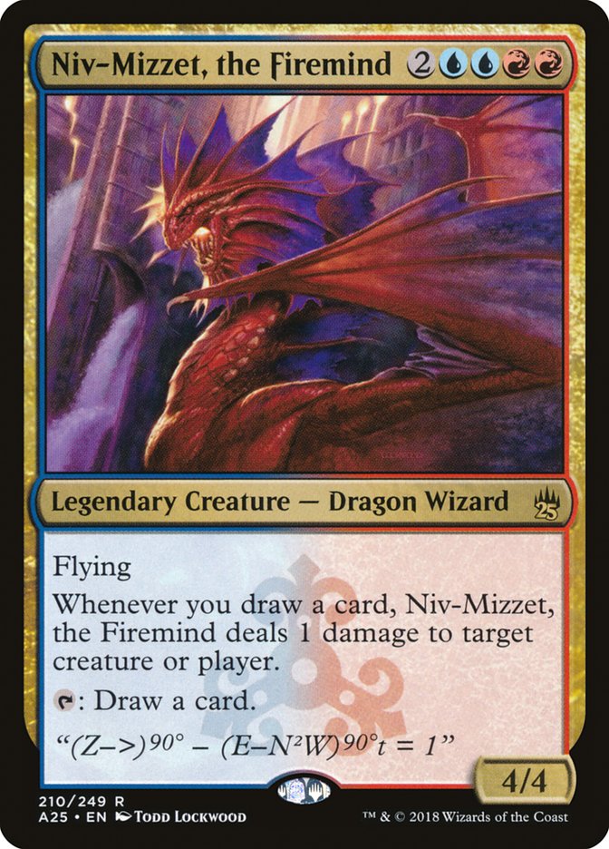 Niv-Mizzet, the Firemind [Masters 25], MTG Single - Gamers Grove