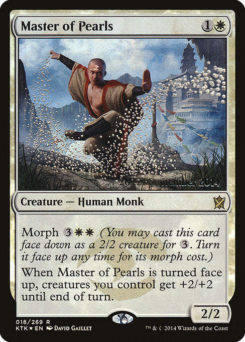 Master of Pearls [Khans of Tarkir Promos], MTG Single - Gamers Grove