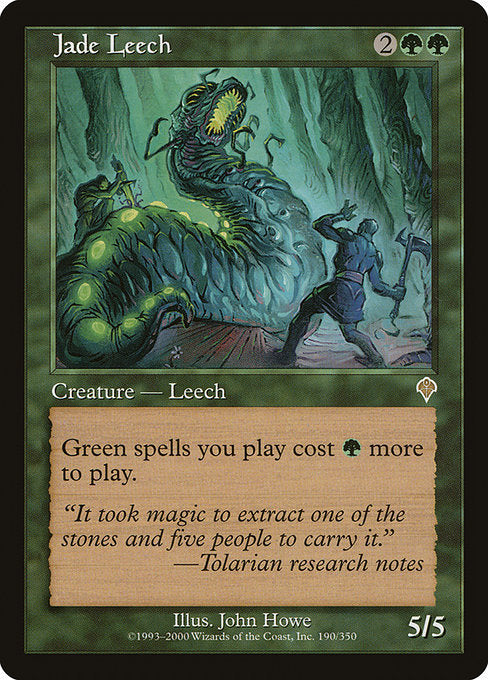 Jade Leech [Invasion], MTG Single - Gamers Grove