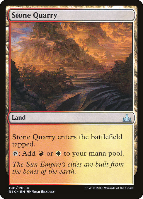 Stone Quarry [Rivals of Ixalan], MTG Single - Gamers Grove