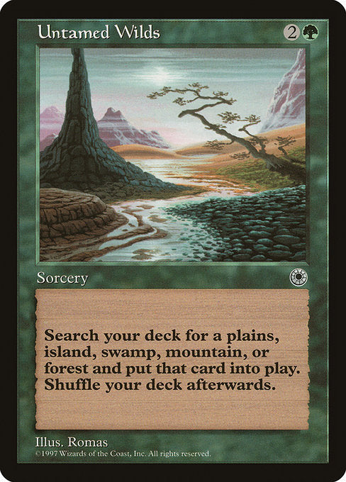 Untamed Wilds [Portal], MTG Single - Gamers Grove