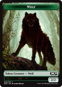 Wolf Token [Core Set 2020]