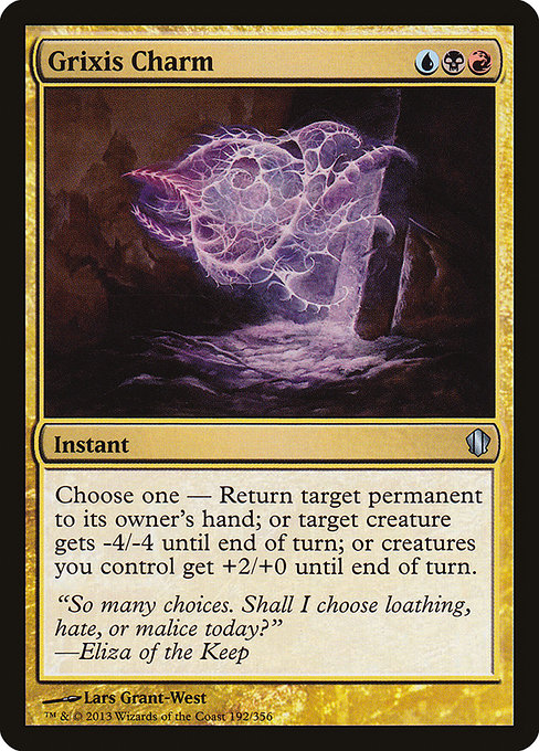 Grixis Charm [Commander 2013], MTG Single - Gamers Grove