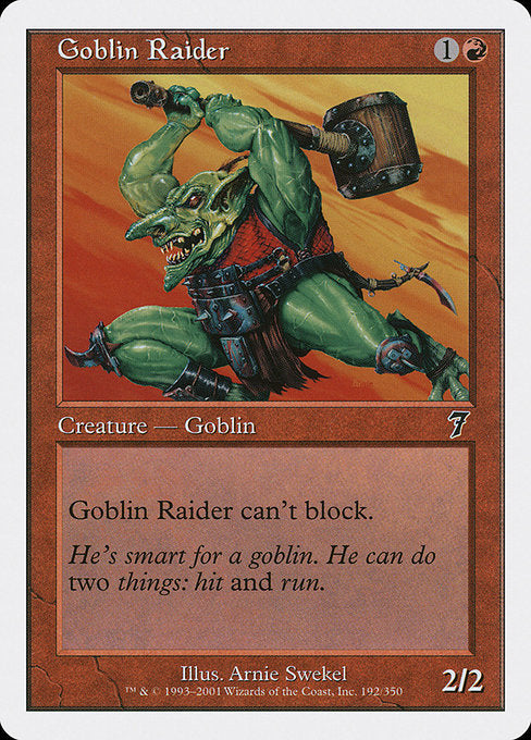 Goblin Raider [Seventh Edition], MTG Single - Gamers Grove