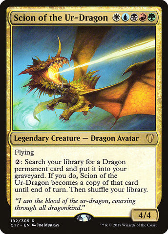 Scion of the Ur-Dragon [Commander 2017]