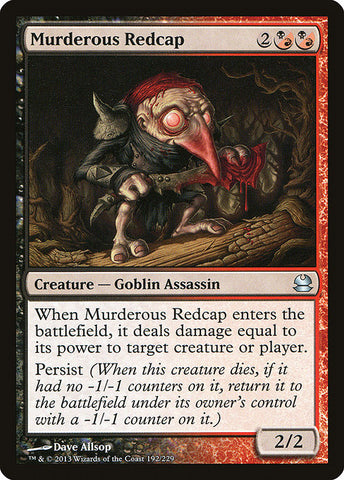 Murderous Redcap [Modern Masters], MTG Single - Gamers Grove