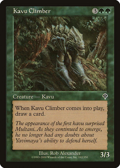 Kavu Climber [Invasion], MTG Single - Gamers Grove