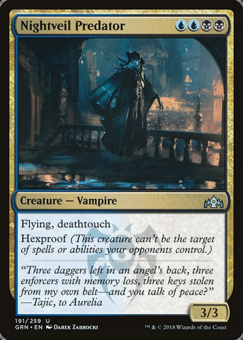 Nightveil Predator [Guilds of Ravnica], MTG Single - Gamers Grove